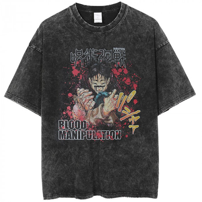 T-Shirt Jujutsu Kaisen Oversize : Blood Manipulation