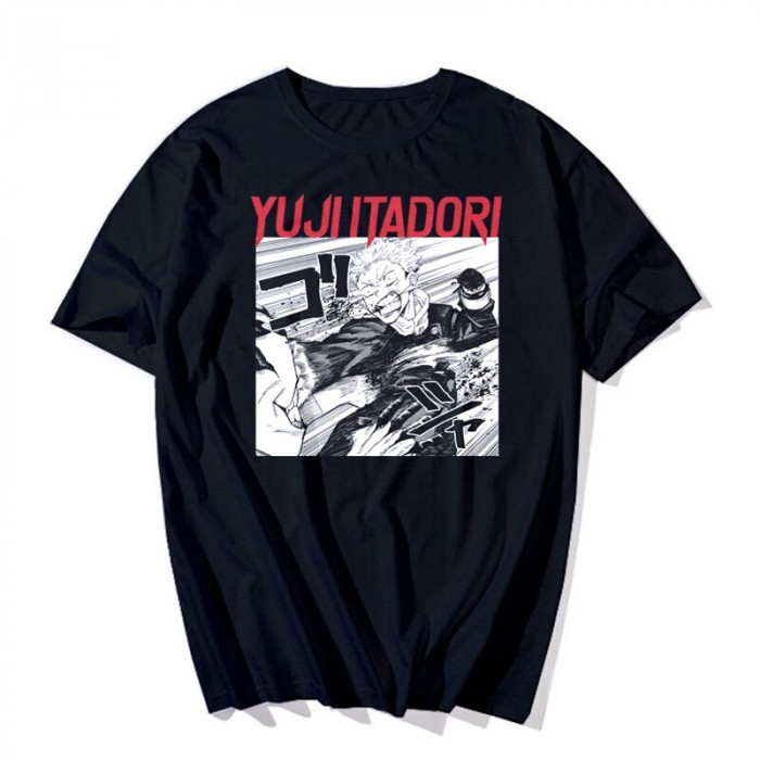 T-Shirt Jujutsu Kaisen : Yuji Combattant