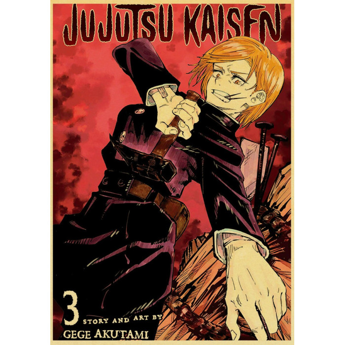Poster Jujutsu Kaisen : Tome 3