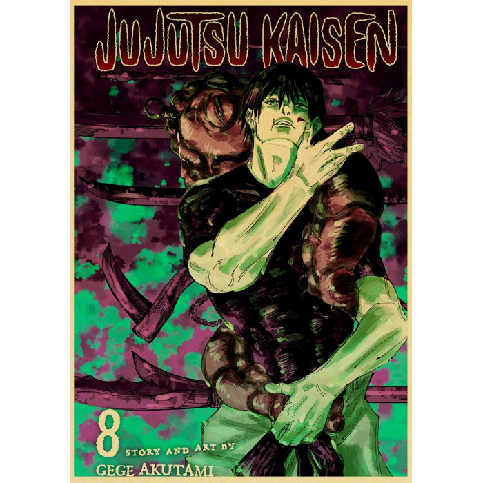 Poster Jujutsu Kaisen : Tome 8