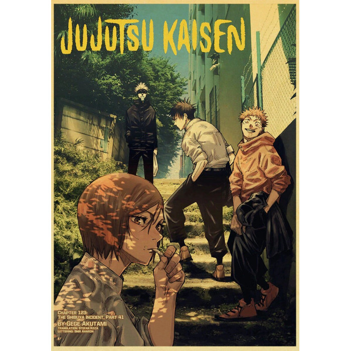 Poster Jujutsu Kaisen : Scan 123