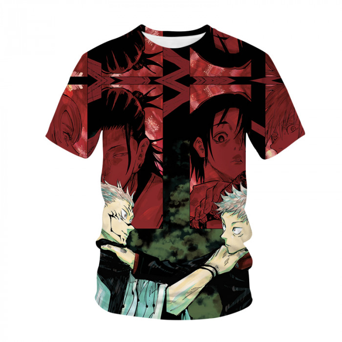 T-Shirt Jujutsu Kaisen : Yuji vs Sukuna