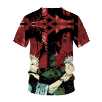T-Shirt Jujutsu Kaisen : Yuji vs Sukuna